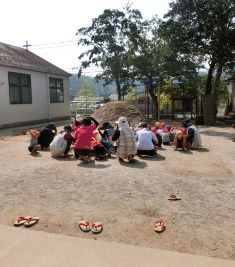 保護中: 避難訓練（地震）2020.9.8