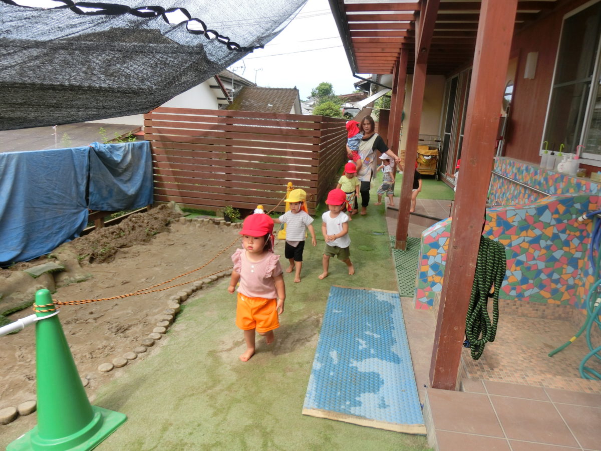 保護中: 避難訓練（火災）2021.6.8