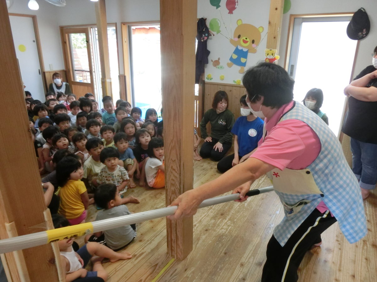 保護中: 不審者侵入訓練（2021.7.6）