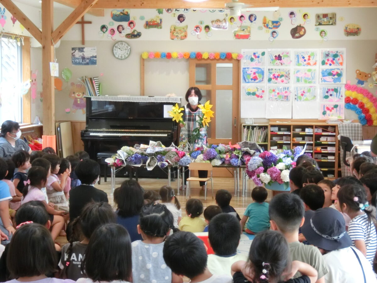 花の日礼拝（2022.6.9）