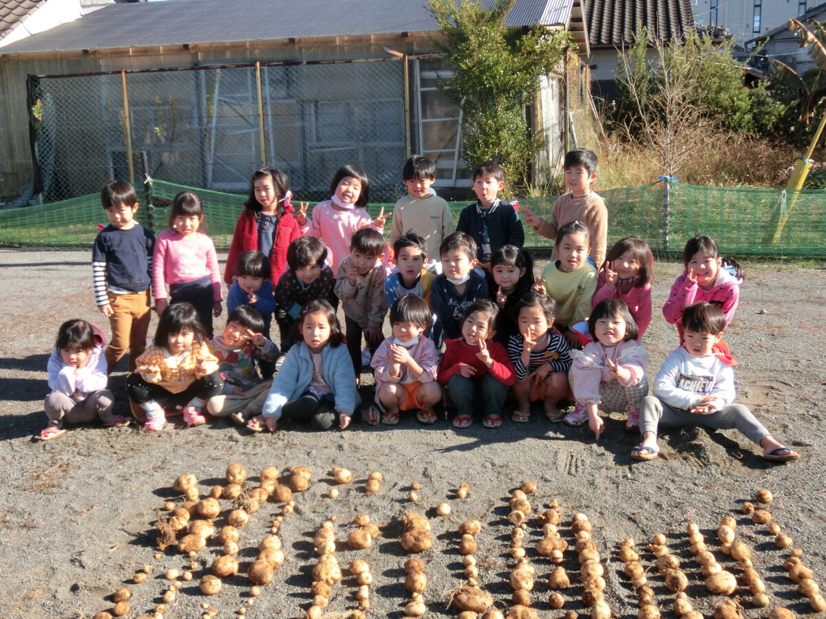 じゃがいも収穫（2022.12.19）