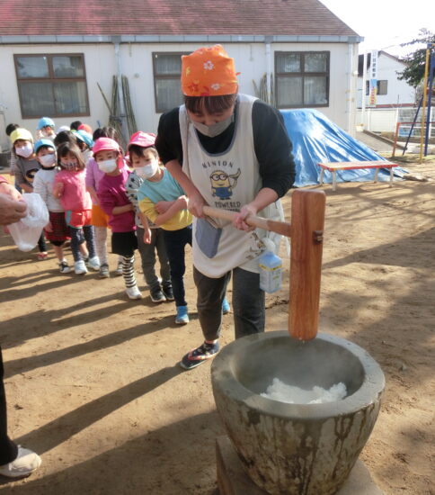 おもちつき（2023.1.26）