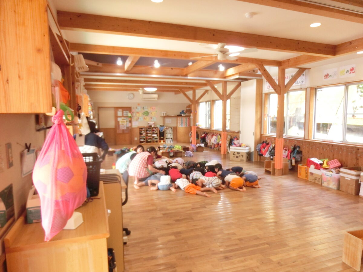 避難訓練（地震）2025.7.8