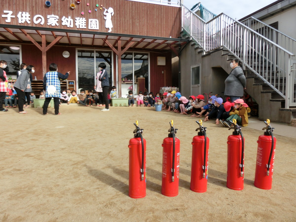 避難訓練・消火訓練（2022.2.21）